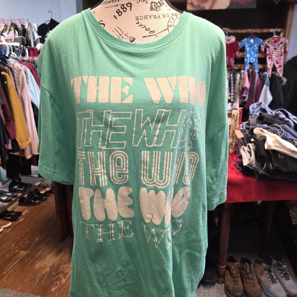 The Who Graphic T-Shirt in Green